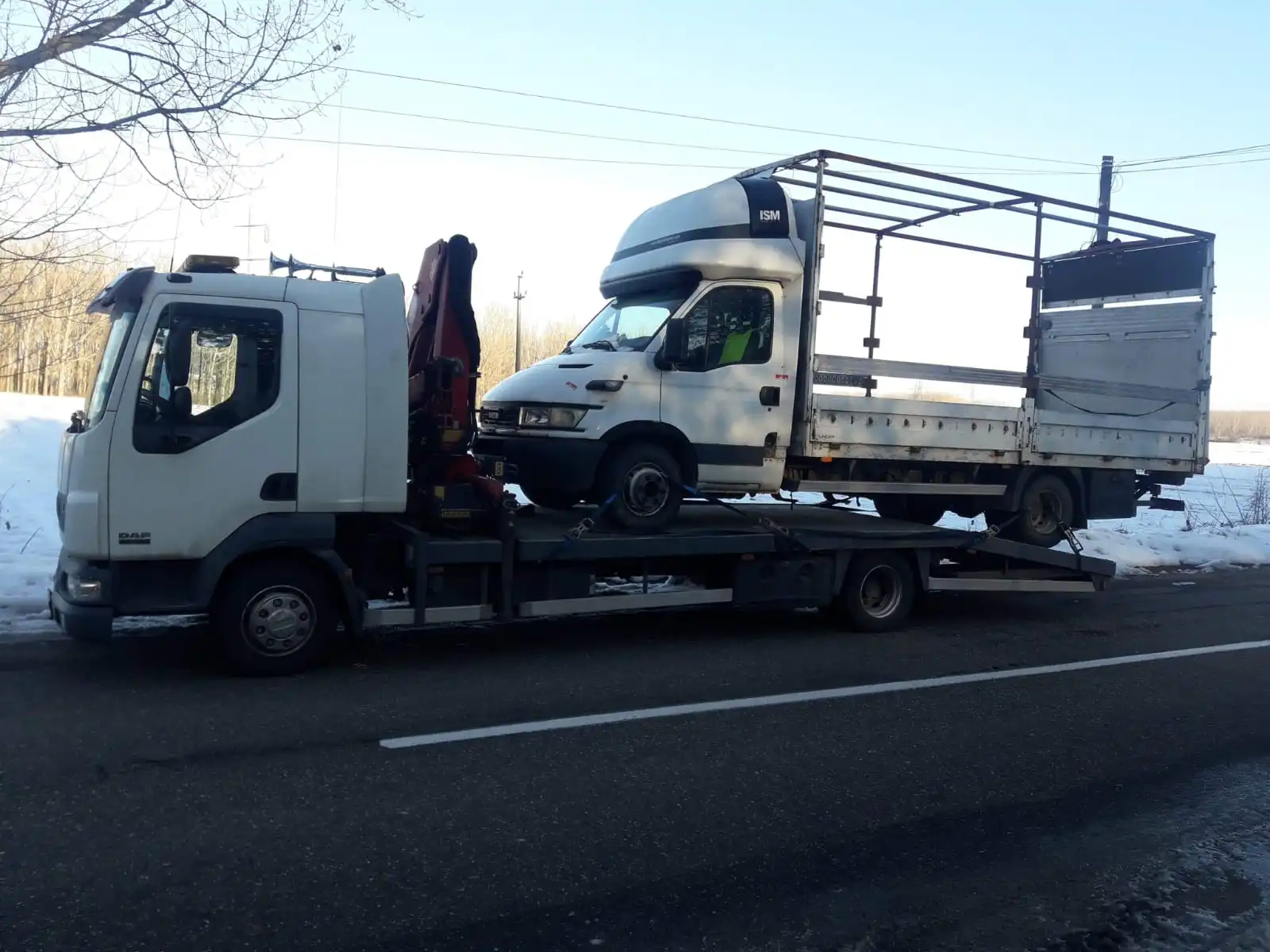 transport excavatoare